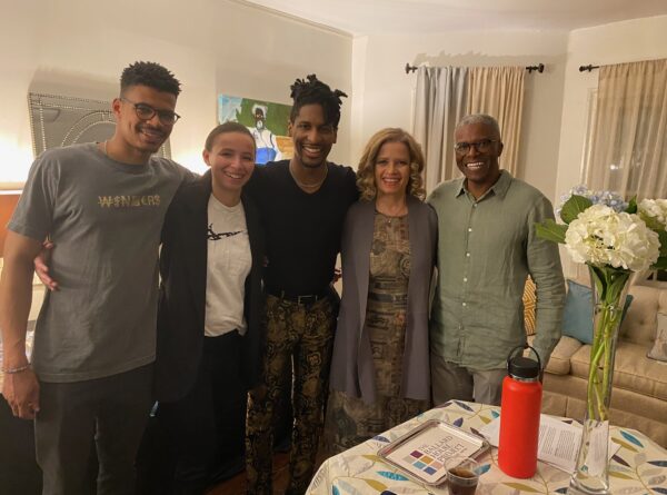 Highly Acclaimed Musician Jon Batiste & Tour Band Visit Ballard House for Dinner